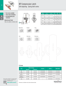 57 Compression Latch