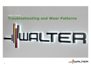 Tap troubleshooting and wear patterns
