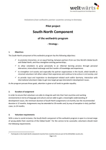 South-North Component