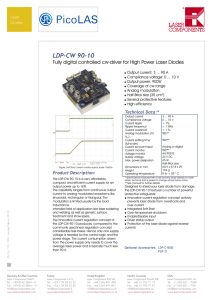 LDP-CW 90-10 Fully Digital Controlled CW