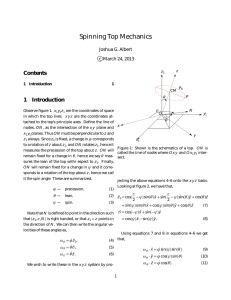 Spinning Top Mechanics