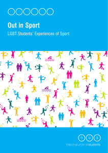 Out in Sport - National Union of Students