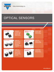 OPTICAL SENSORS