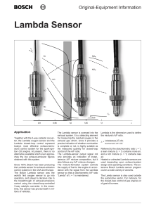 Lambda Sensor