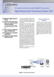 Digital Infrared Audio Transmission System: DIAT