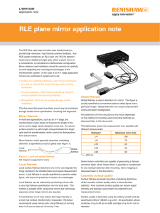 RLE plane mirror application note