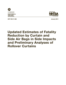 Updated Estimates of Fatality Reduction by Curtain and Side Air