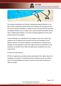 Page 1 of 5 Poor design considerations and improper maintenance