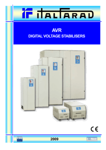 DIGITAL VOLTAGE STABILISERS