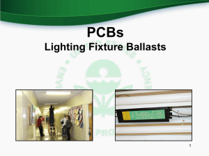 Lighting Fixture Ballasts
