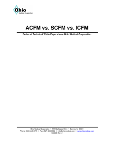 ACFM vs. SCFM vs. ICFM