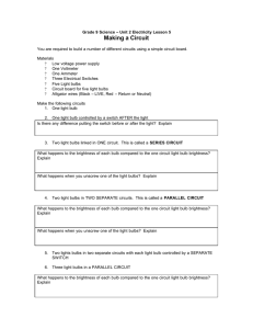 Making a Circuit