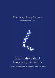 Information about Lewy Body Dementia