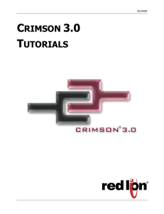 crimson 3.0 tutorials