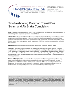 Troubleshooting Common Transit Bus S