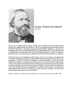 Gustav Robert Kirchhoff