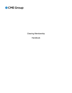 Clearing Membership Handbook