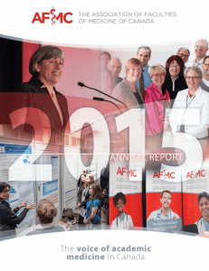 2015 - The Association of Faculties of Medicine of Canada