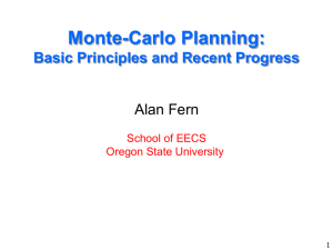 Monte-Carlo Planning - Oregon State University