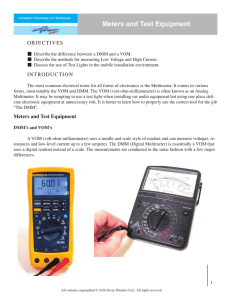 Meters and Test Equipment - Pro