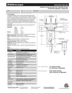 Interior Micro Well Light