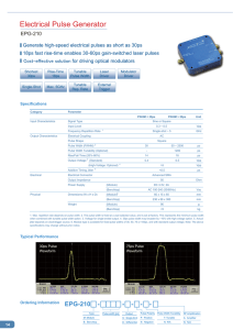 Electrical Pulse Generator