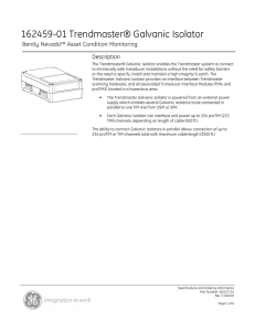 162459-01 Trendmaster® Galvanic Isolator