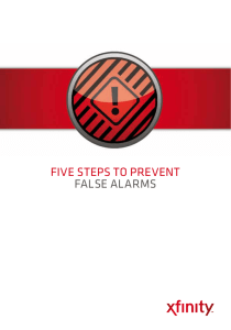 five steps to prevent false alarms