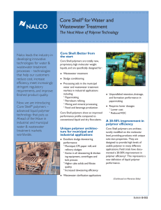 This brochure describes Nalco`s Core Shell program. Expertise
