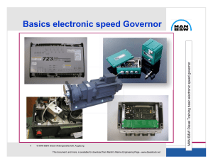 Basics Electronic Speed Governor - Dieselduck