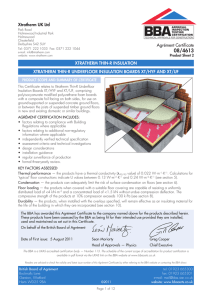 Xtratherm UK Ltd XTRATHERM THIN