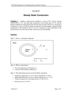Steady State Conduction