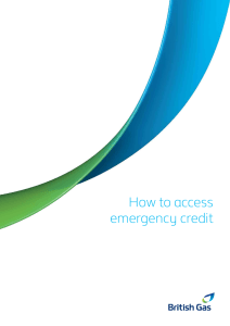 How to access emergency credit
