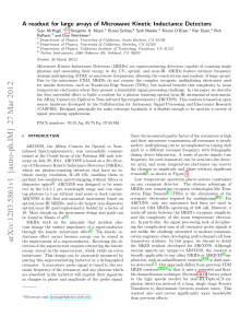 A readout for large arrays of Microwave Kinetic Inductance Detectors