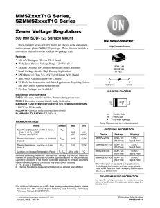 Zener Voltage Regulators