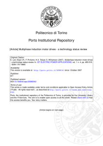 Multiphase induction motor drives - a technology status