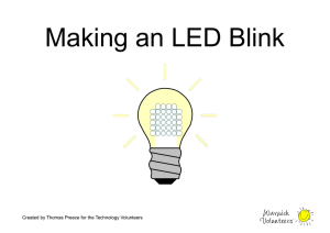 Making an LED Blink