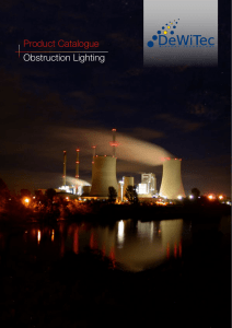 Product Catalogue Obstruction Lighting