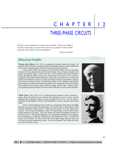 Chapter 12 Three-Phase Circuits