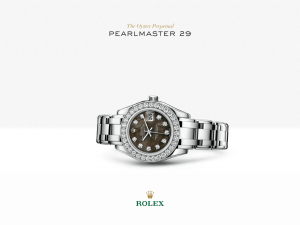 Rolex Pearlmaster 29 Watch: 18 ct white gold