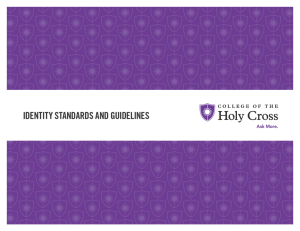 Holy Cross Identity Standards and Guidelines