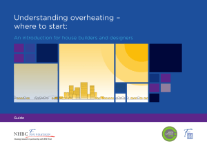 Understanding overheating – where to start