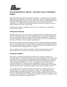 Overheating Electric Motors: One Root Cause of