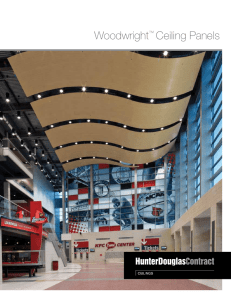 Woodwright Ceiling Panels Brochure