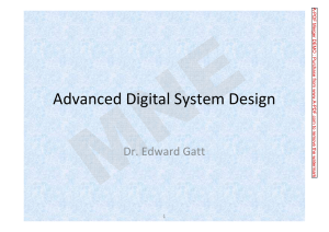 Advanced Digital System Design