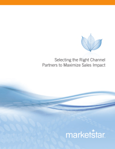 Selecting the Right Channel Partners to