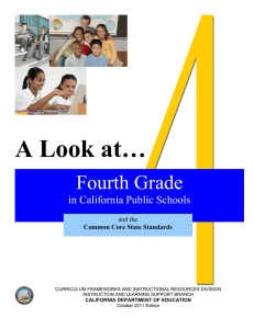 Fourth-Grade Curriculum - Menlo Park City School District