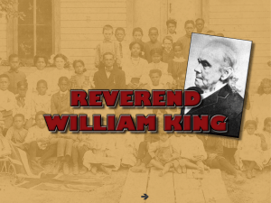 Reverend William King