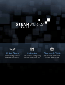 All New Steam® On the Mac Steamworks™ 2010