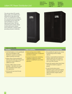 Liebert MP® Advanced Power Strips